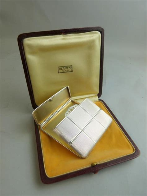 vintage hermes cigarette case|Hermes Paris Cigarette Case .